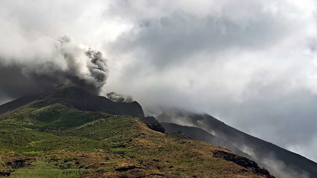 Eruzione Stromboli 2024 (Foto INGV)